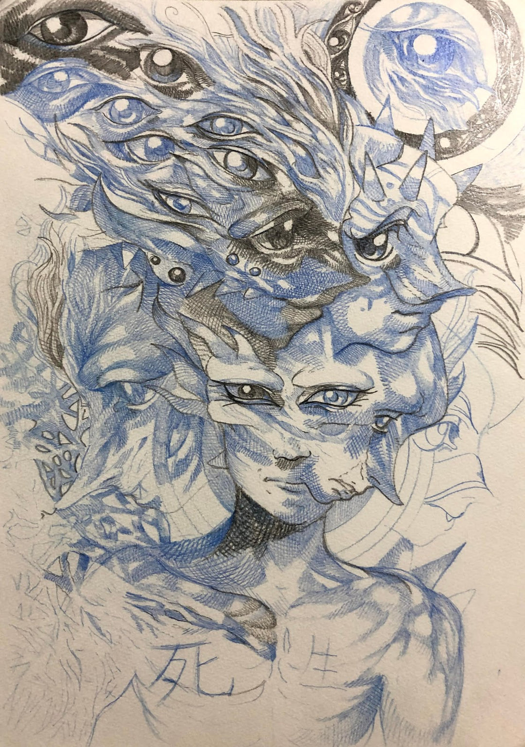 左手で描くことで、見えた新しい世界